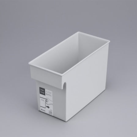 Inomata Simple storage box slim, grey