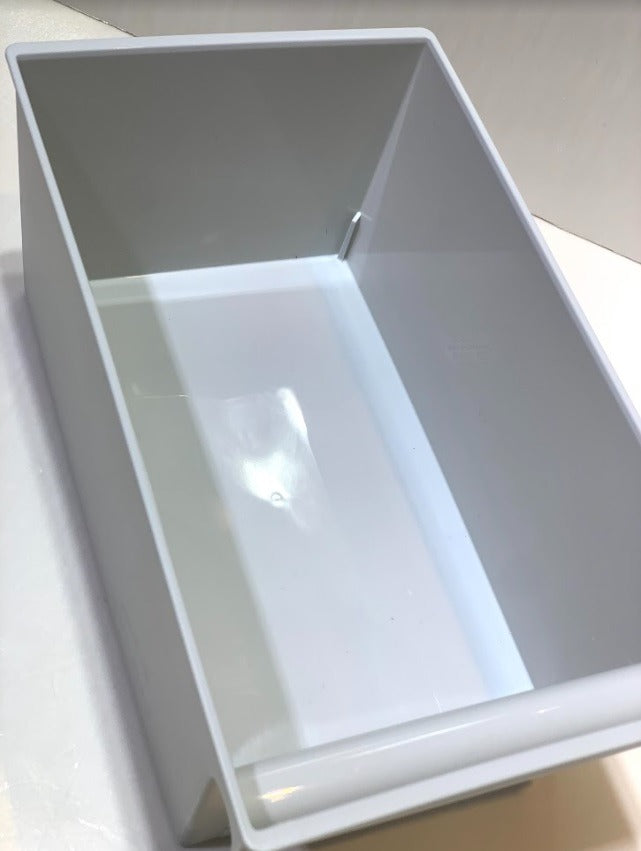 Inomata Simple storage box wide, gray 4666